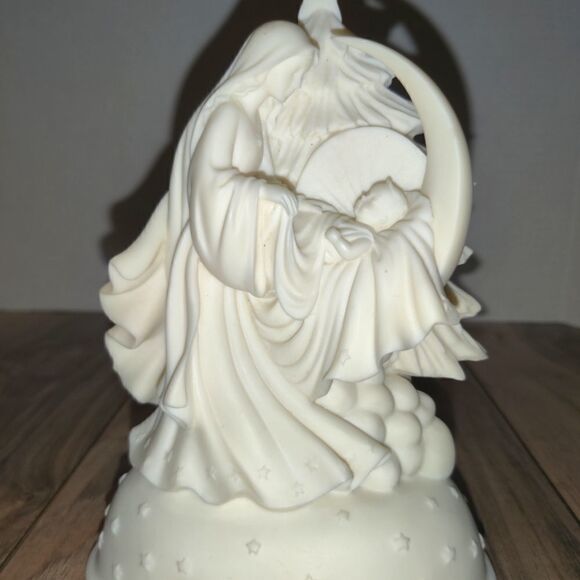 Roman Inc. Millennium Silent Night Musical Figurine 1997 Mary & Jesus Exclusive. - Picture 3 of 9